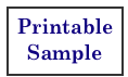 Printable
Sample